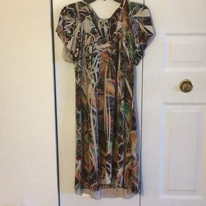 Patterned dress, size Large